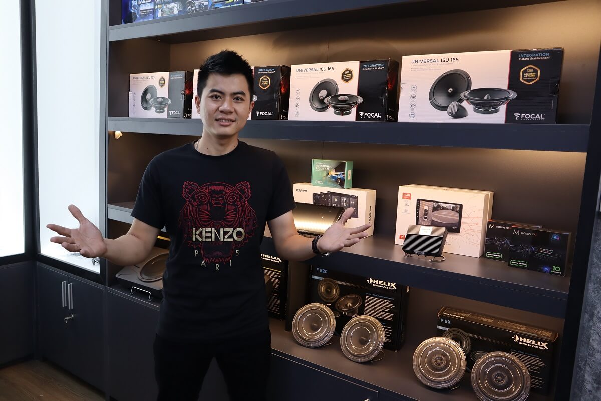 nang cap am thanh o to tai hue