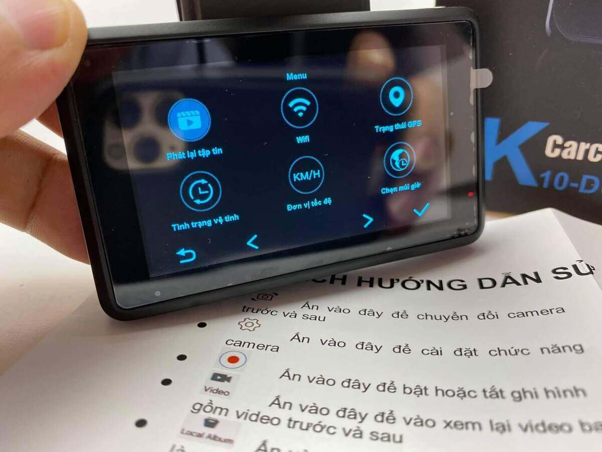 cach su dung camera hanh trinh