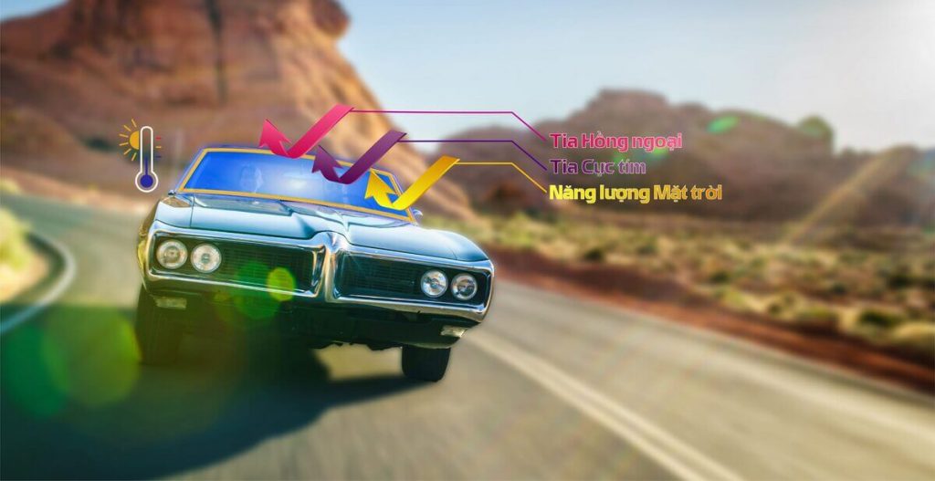 cach dan phim cach nhiet cho o to