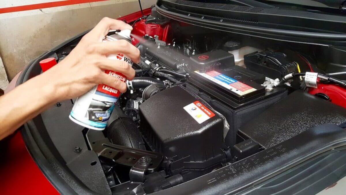 cach rua khoang may o to