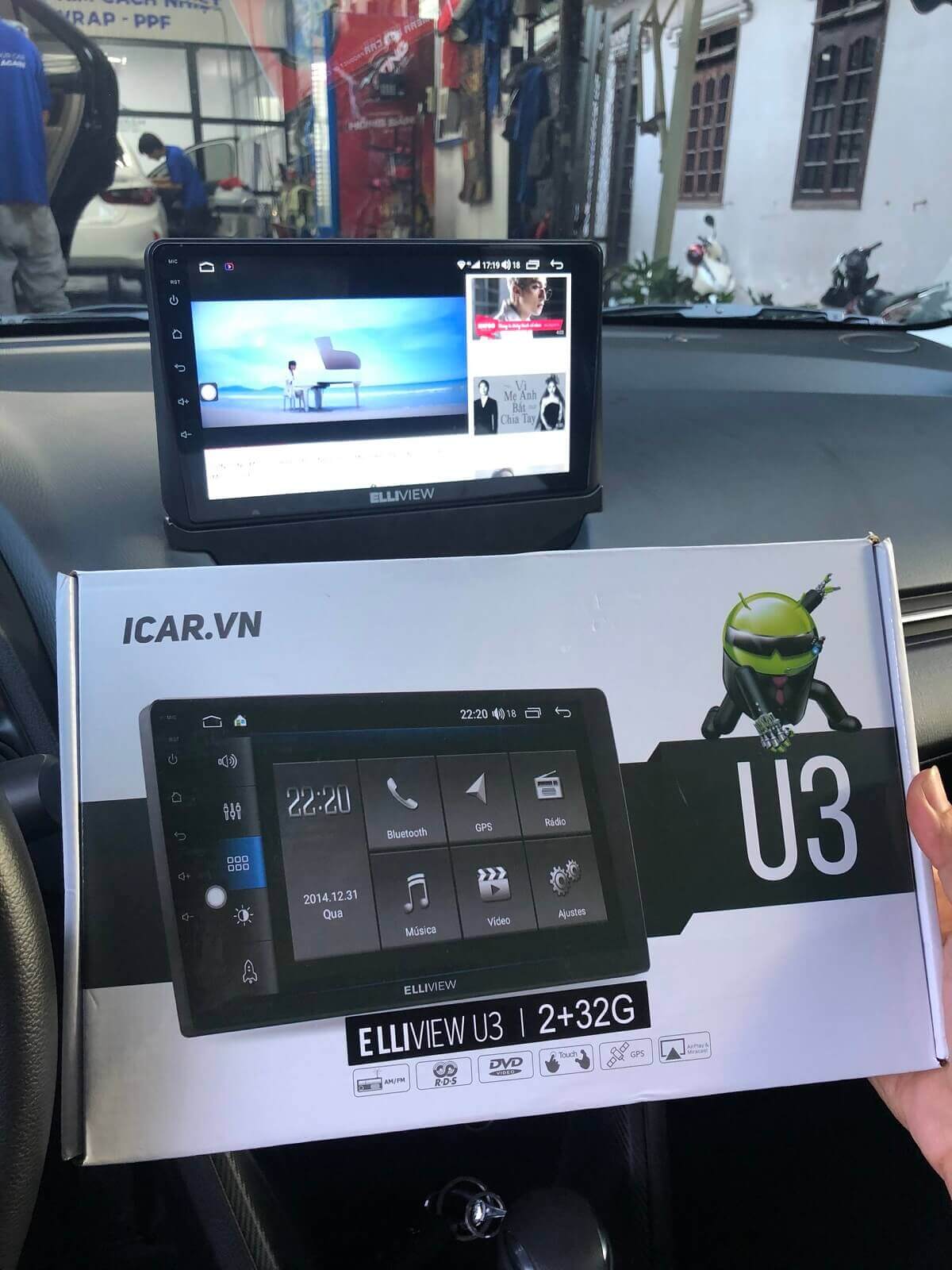 man hinh o to android