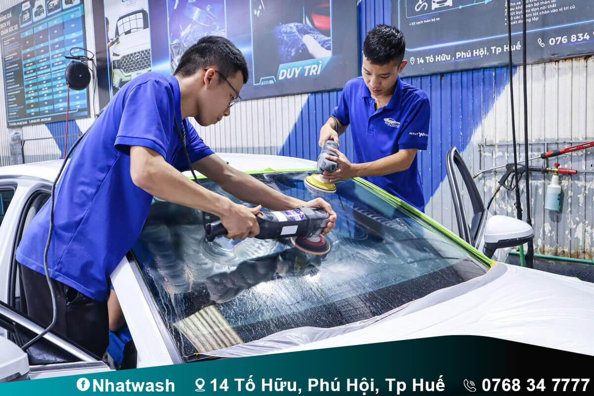 danh bong kinh o to tai hue