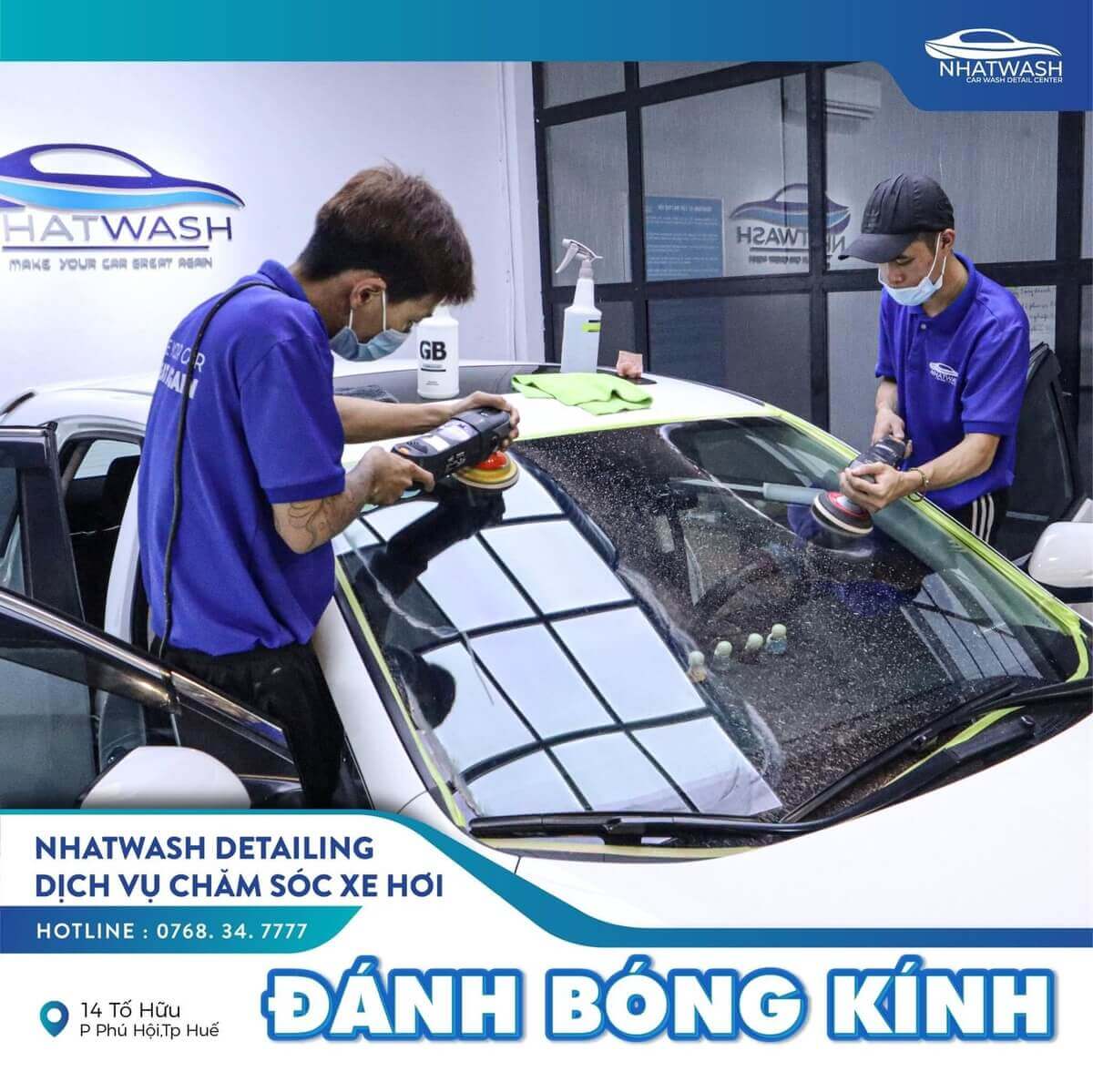 danh bong kinh o to tai hue