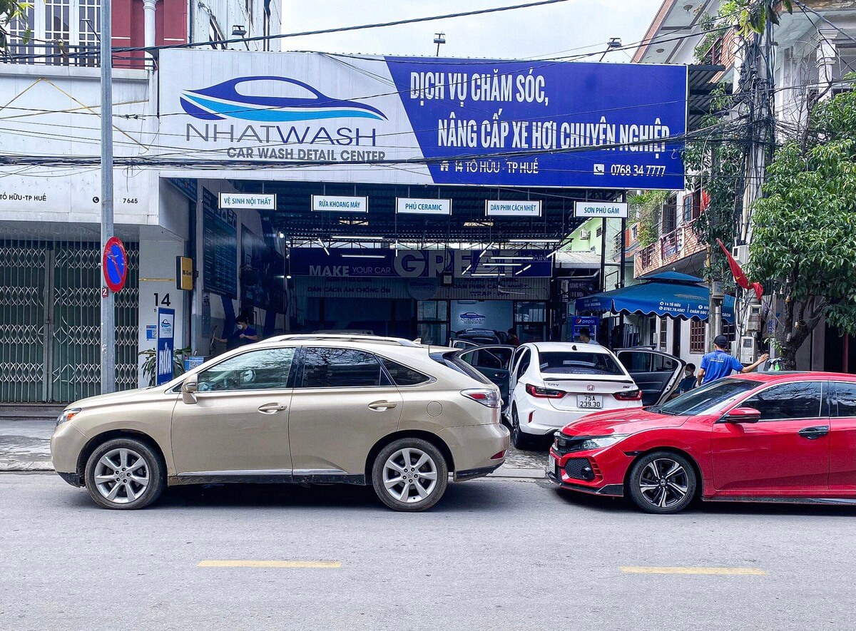 do den xe o to tai hue 