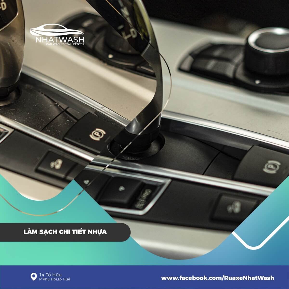 ve sinh noi that xe o to hue