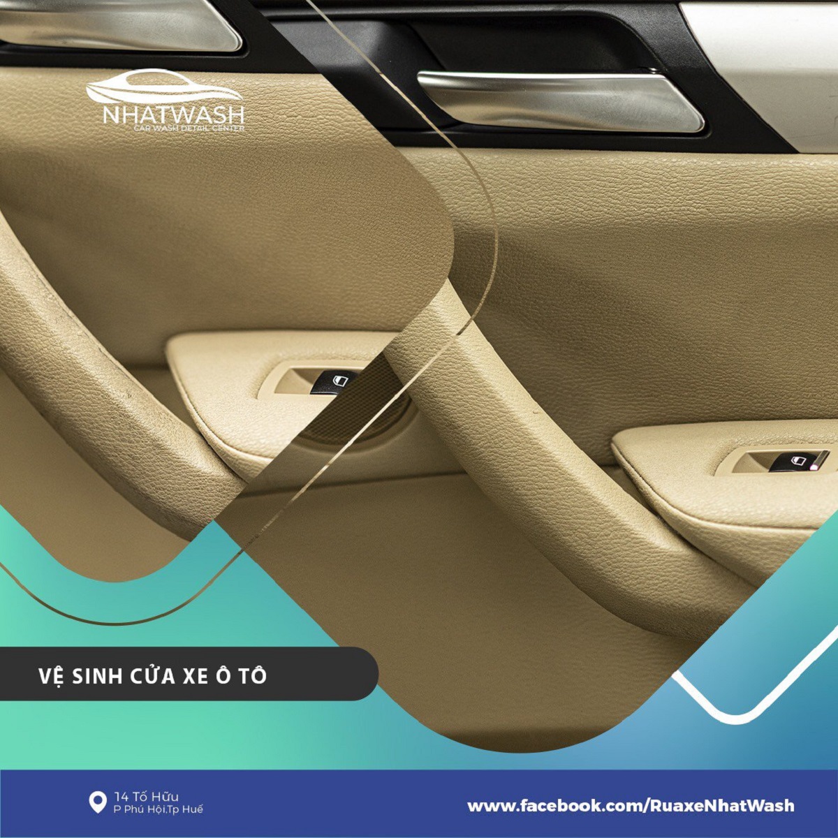 ve sinh noi that xe o to hue